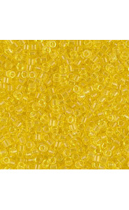 Miyuki Delica Perlen 11/0 - Transparent yellow DB-710